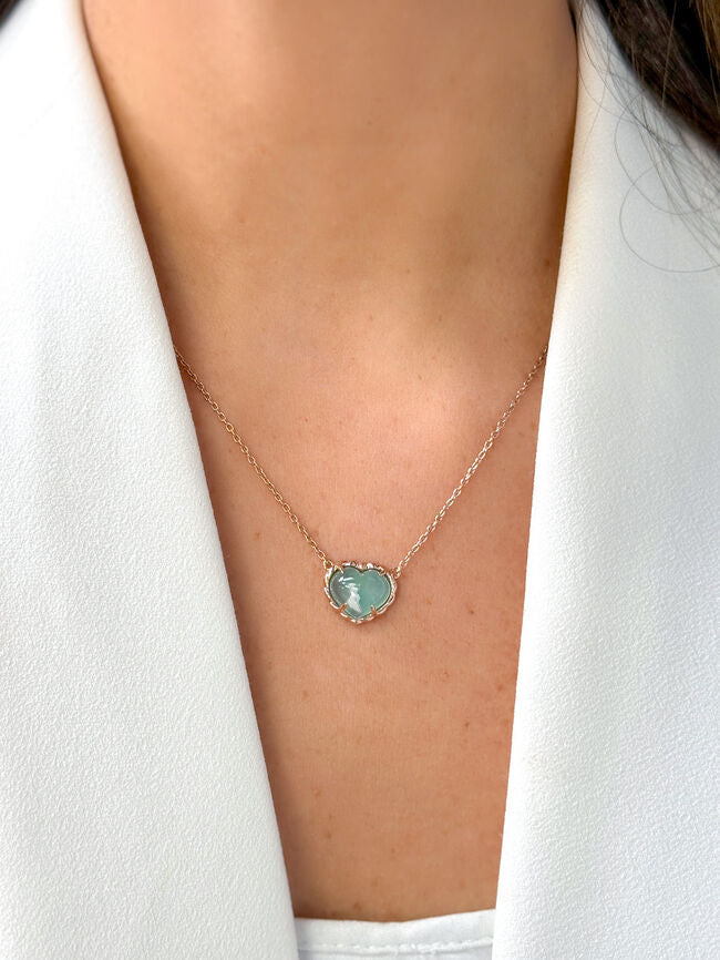 SMN125: Strawberry Gold Silver 925