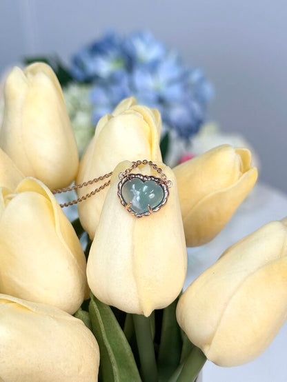 SMN125: Strawberry Gold Silver 925