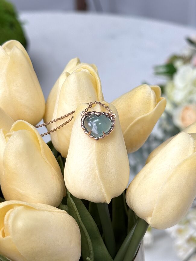 SMN125: Strawberry Gold Silver 925