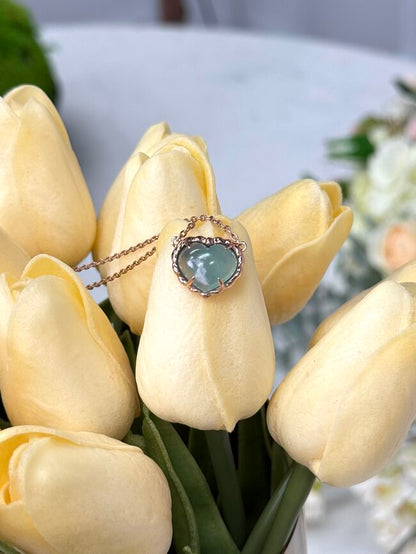 SMN125: Strawberry Gold Silver 925