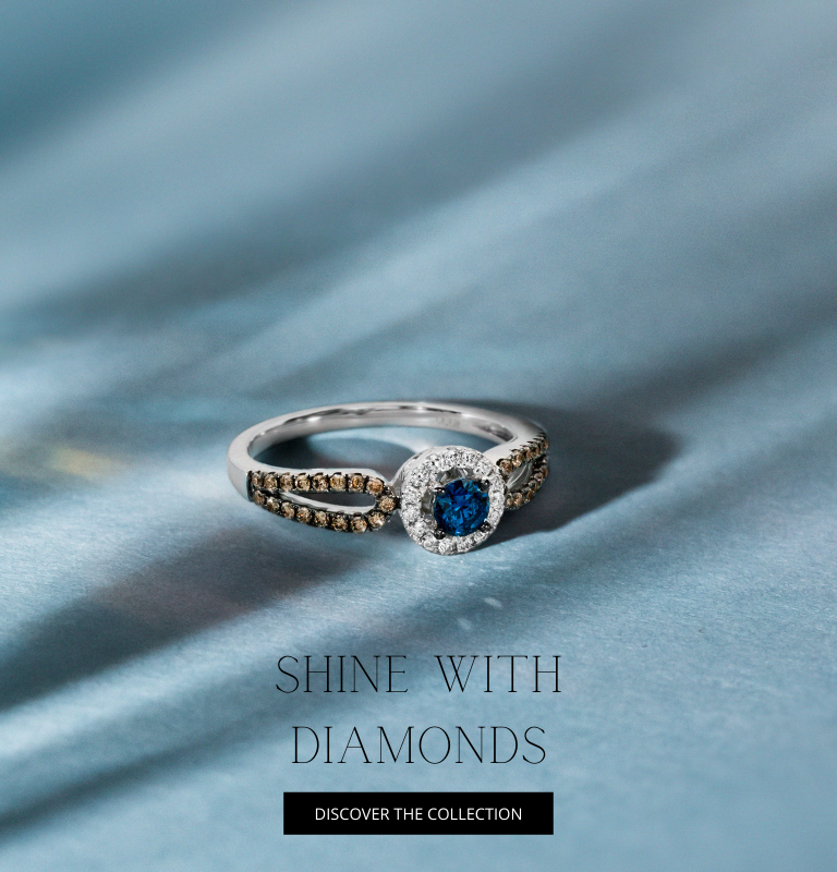 Shine with Diamond Jewelry including Chocolate Diamonds