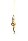 Grand Sample Sale Pendant featuring Chocolate Pearls Chocolate Diamonds set in 14K Honey Gold™