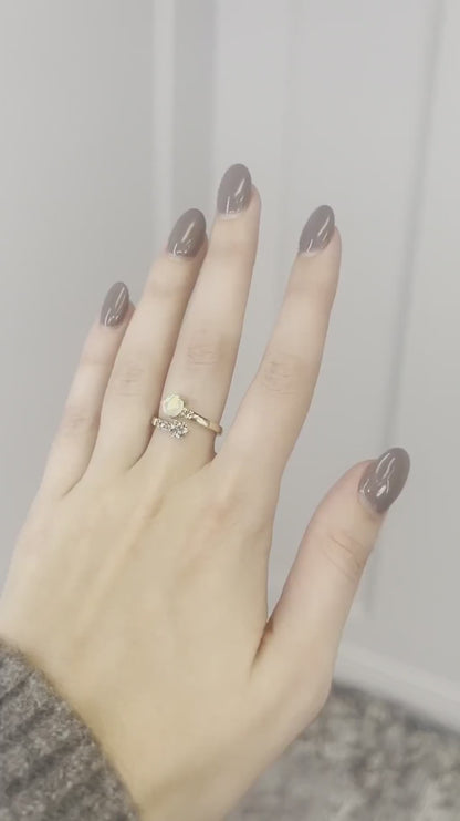Le Vian Ring featuring Neopolitan Opal Nude Diamonds set in 14K Yellow Gold