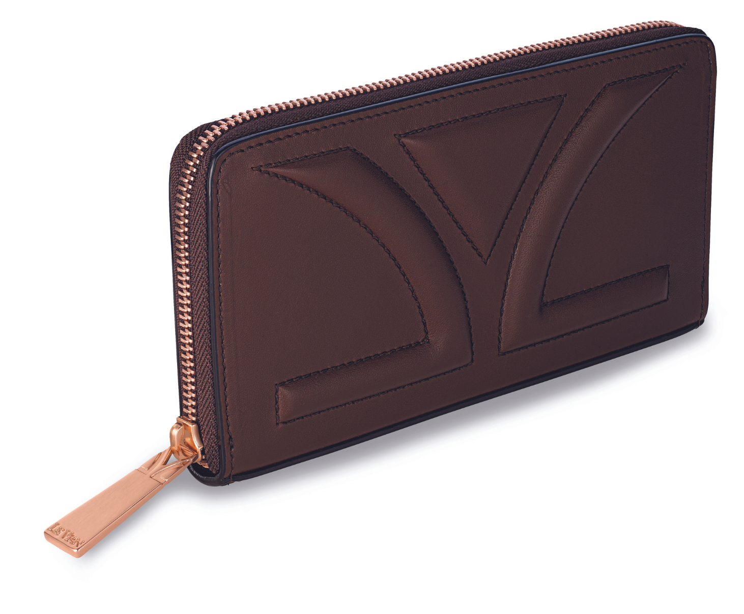 "Liz" Wallet - Chocolate Leather - BirthStone.com