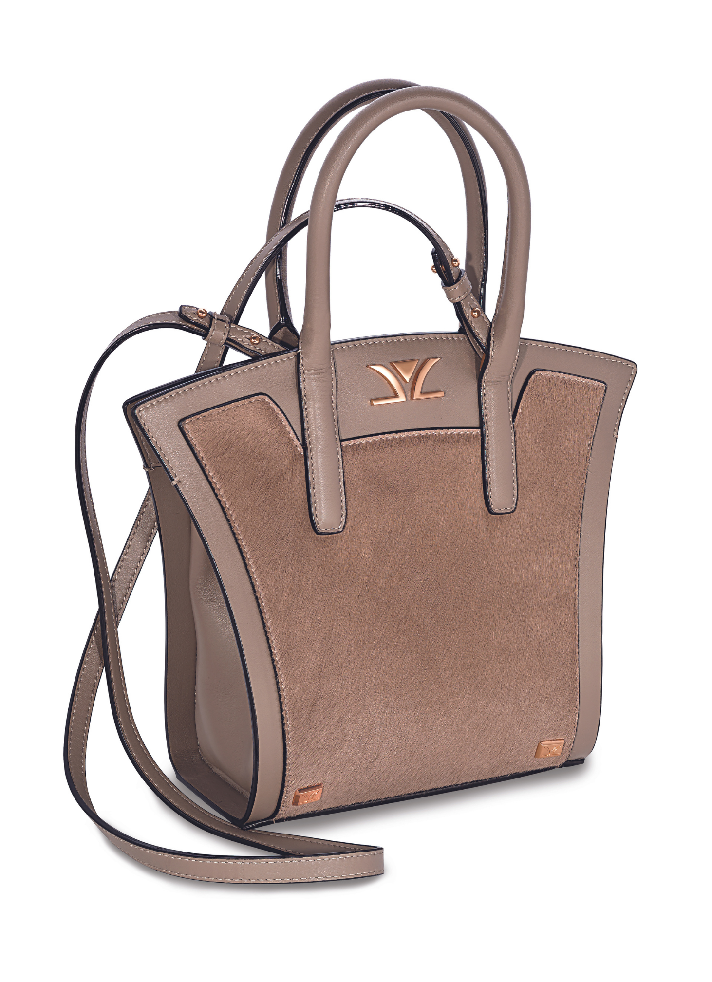 Pony-style calfskin crossbody bag Louis Vuitton Brown in Pony