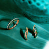 Le Vian Earrings featuring Costa Smeralda Emeralds Vanilla Diamonds set in 14K Strawberry Gold