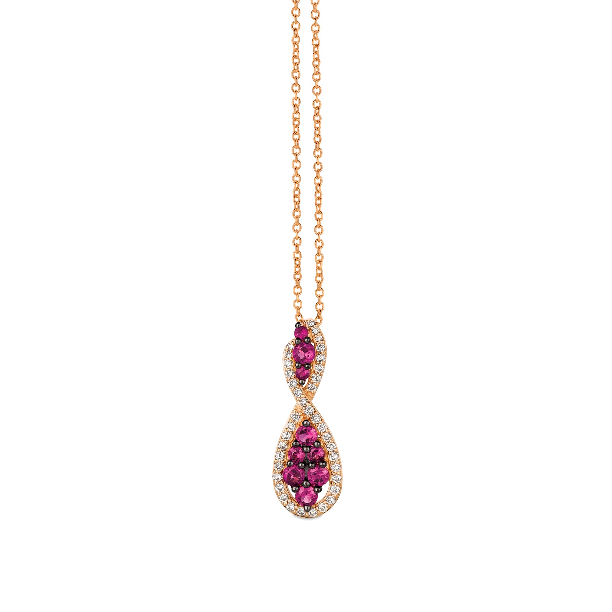 Le Vian Pendant featuring Passion Ruby Vanilla Diamonds set in 14K Strawberry Gold