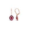 Le Vian Creme Brulee Earrings featuring Passion Ruby Nude Diamonds set in 14K Strawberry Gold